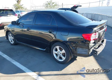 2012 Toyota Corolla S из США, поврежденный, VIN 2T1BU4EE3CC899309